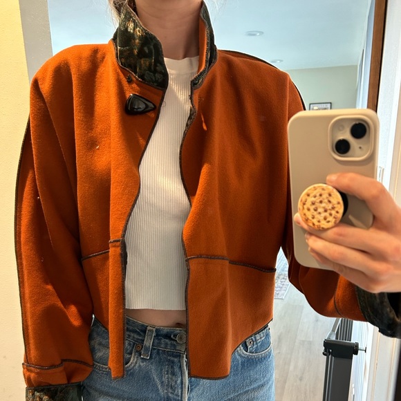 Gloria Walsh Wool Art Coat - Picture 2 of 5